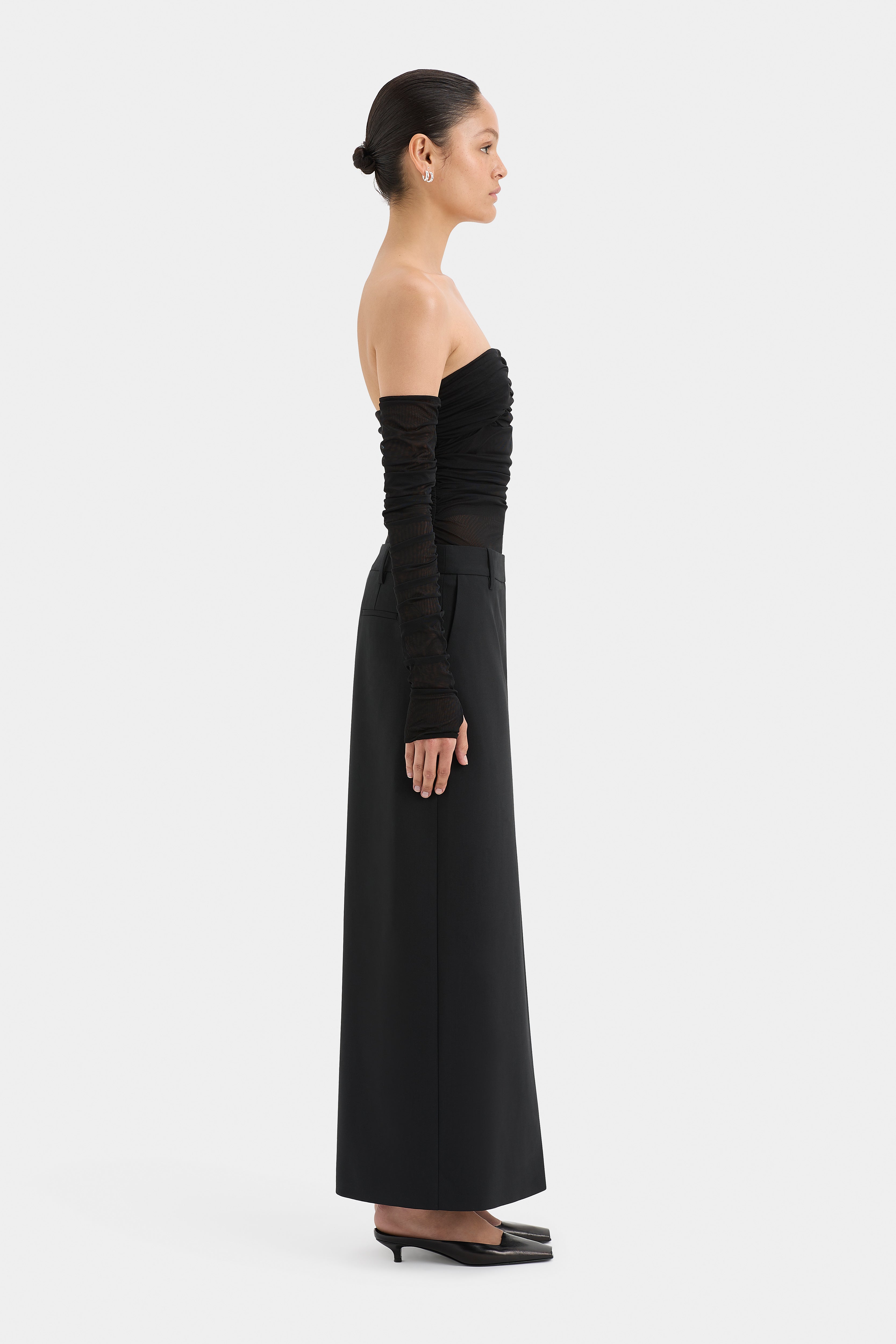 Leonardo Belted Skirt for Women - High Waist Wrap Midi Skirt with Adjustable Belt - Perfect for Office, Date Night & Casual Outfits