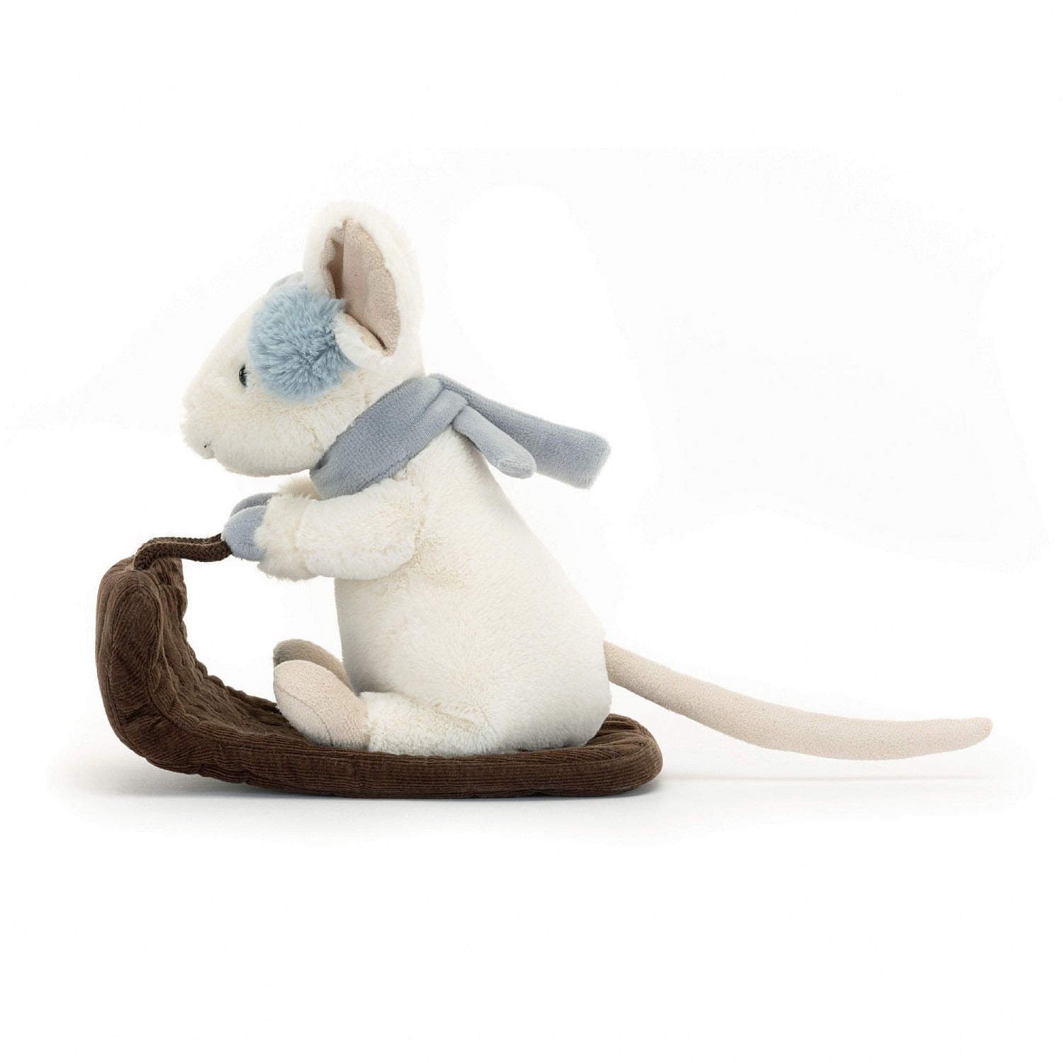 Merry Mouse Sleighing - Festive Christmas Holiday Decor for Home & Office | Perfect for Holiday Parties, Gifts & Winter Decorations