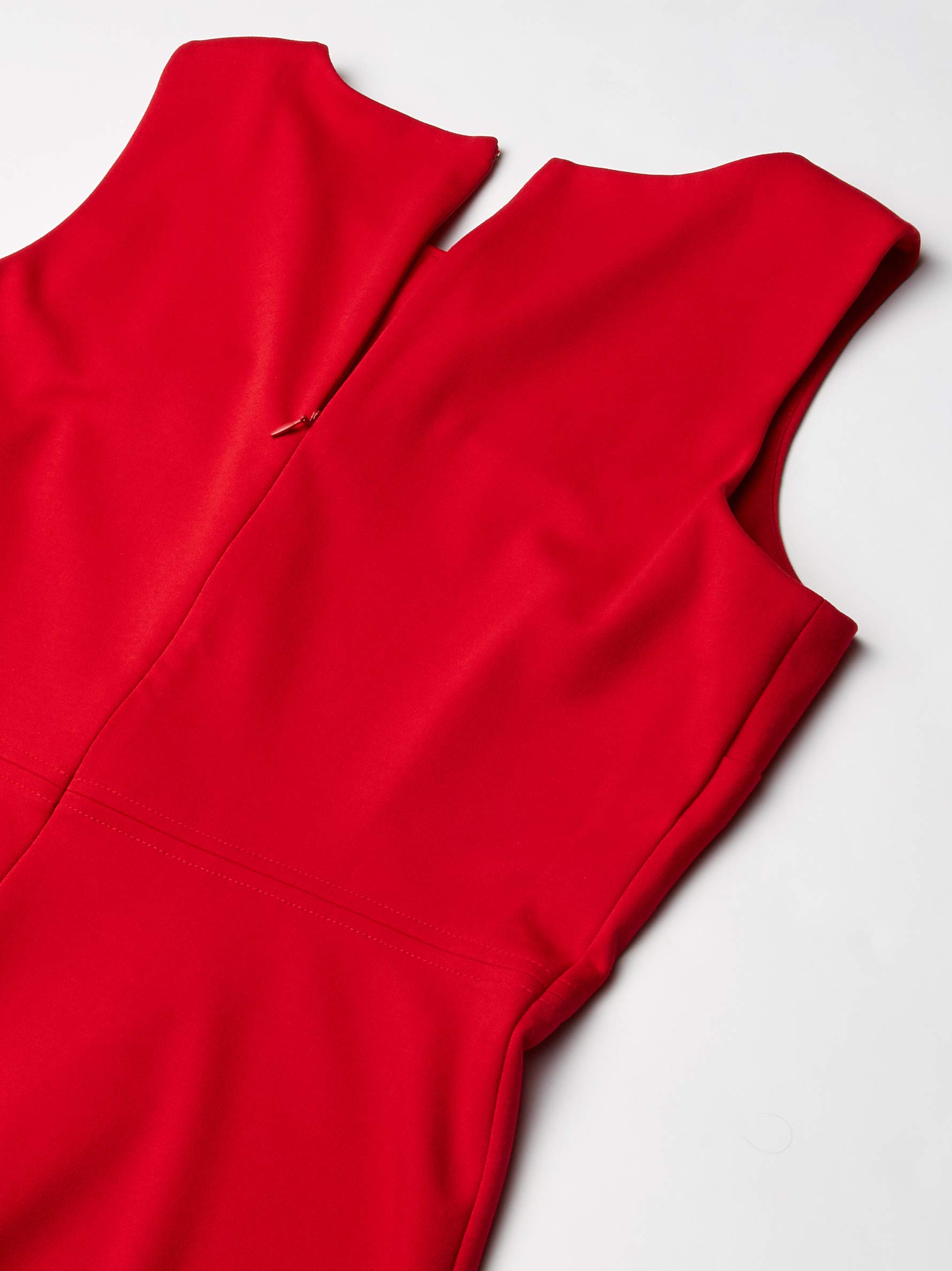 Tommy Hilfiger Women's Turn Key Tommy Ponte Fit and Flare Dress - Classic A-Line Style for Work, Date Night & Special Occasions