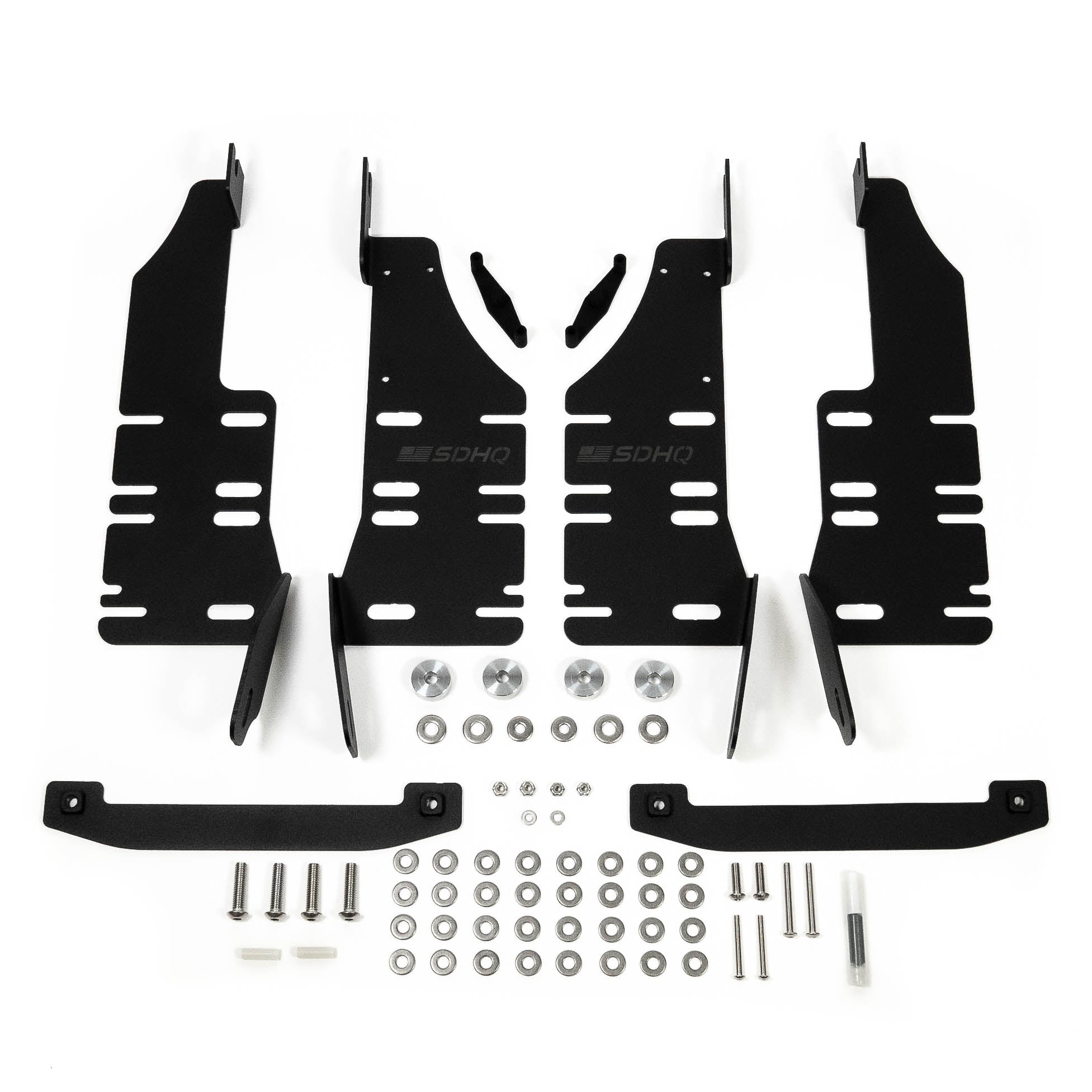 2019-2025 Ram 1500 SDHQ Built Behind the Grille LED Light Bar Mount Kit - Off-Road Lighting Upgrade for Enhanced Night Visibility
