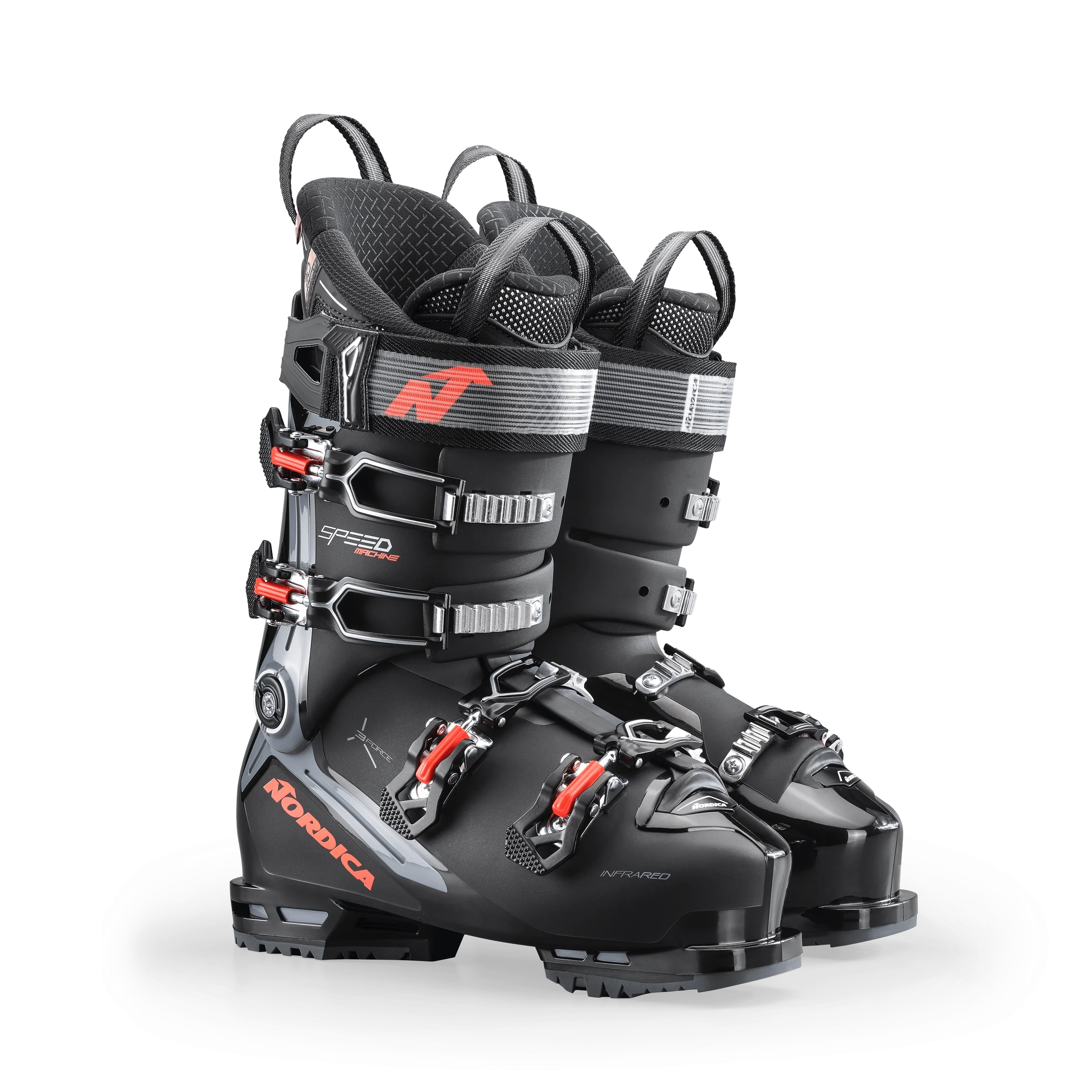 Nordica Speedmachine 3 110 Ski Boots 2025 - High-Performance Alpine Ski Boots for Men & Women - Perfect for Downhill Racing & Freeride Skiing