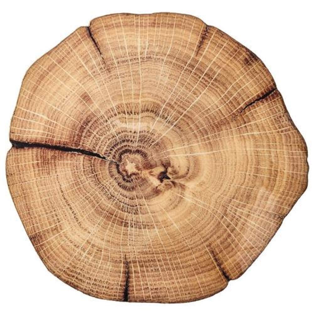 Kim Seybert Woodland Placemats Set of 4 - Elegant Brown Table Mats for Dining, Perfect for Thanksgiving, Christmas Dinner & Home Decor