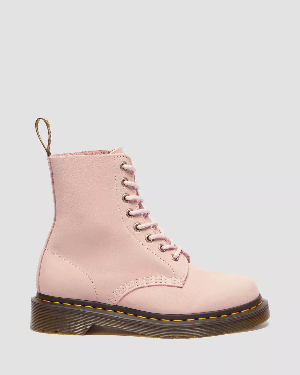 Dr. Martens 1460 Pascal Nubuck Leather Boots for Men & Women - Classic 8-Eye Ankle Boots for Everyday Wear, Work & Outdoor Adventures