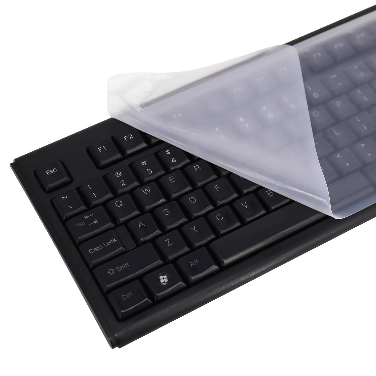 FORITO Universal Keyboard Cover - Waterproof, Dustproof for PC & Desktop - Home & Office Use
