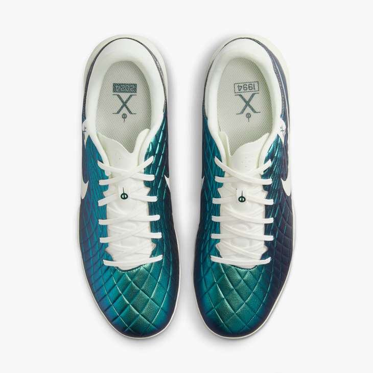 Nike Tiempo Emerald Legend 10 Academy TF Turf Soccer Shoes for Men - Artificial Grass Football Cleats with Comfortable Fit, Ideal for Training & Matches on Turf Fields