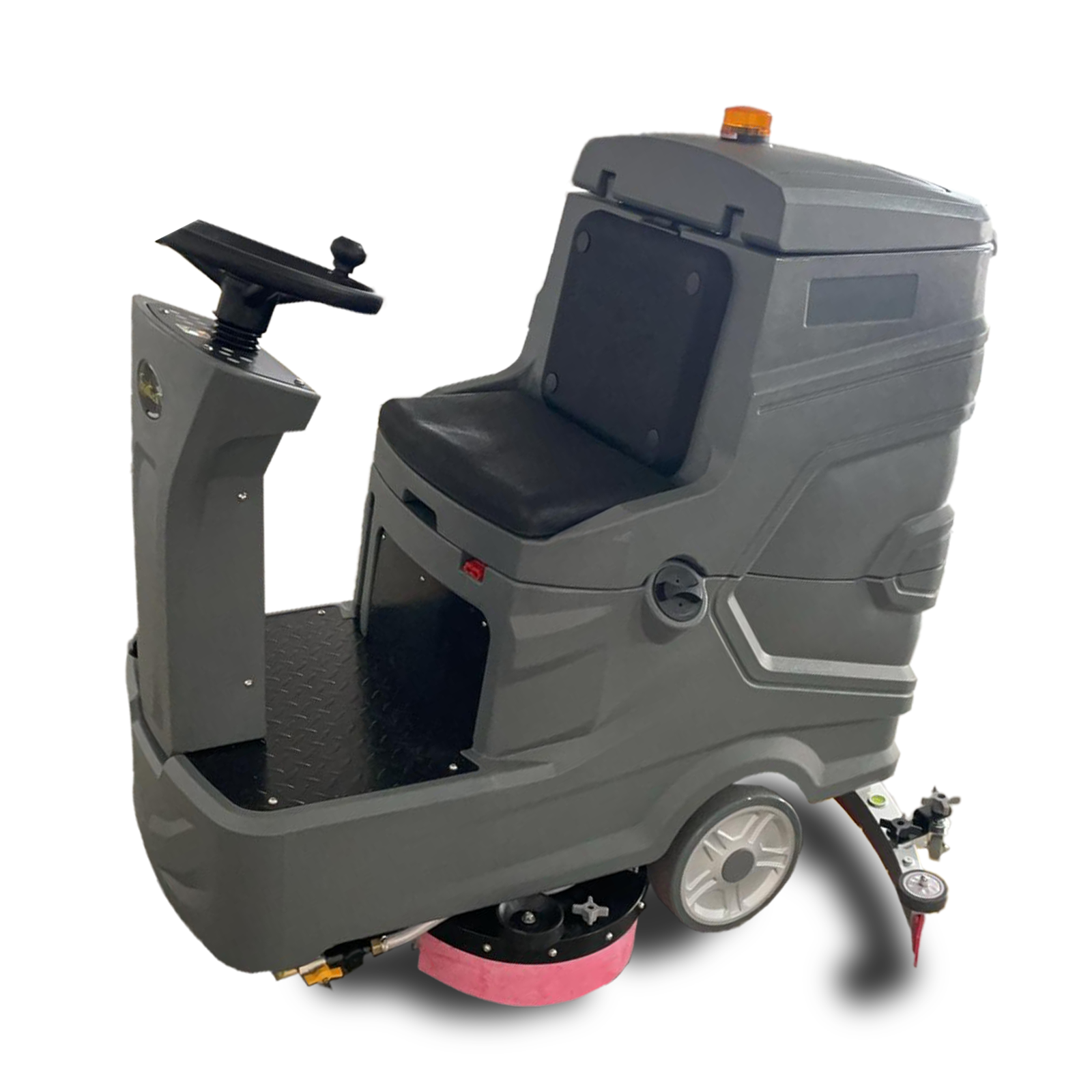 Forestwest BM903 Battery-Powered Ride-On Double Brush Floor Scrubber - Ideal for Hardwood, Tile & Laminate Floors in Homes, Schools & Offices
