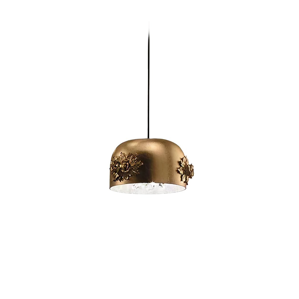 Gold Tuzzi Pendant Light - Modern Hanging Chandelier for Dining Room, Kitchen Island & Bedroom Lighting Decor