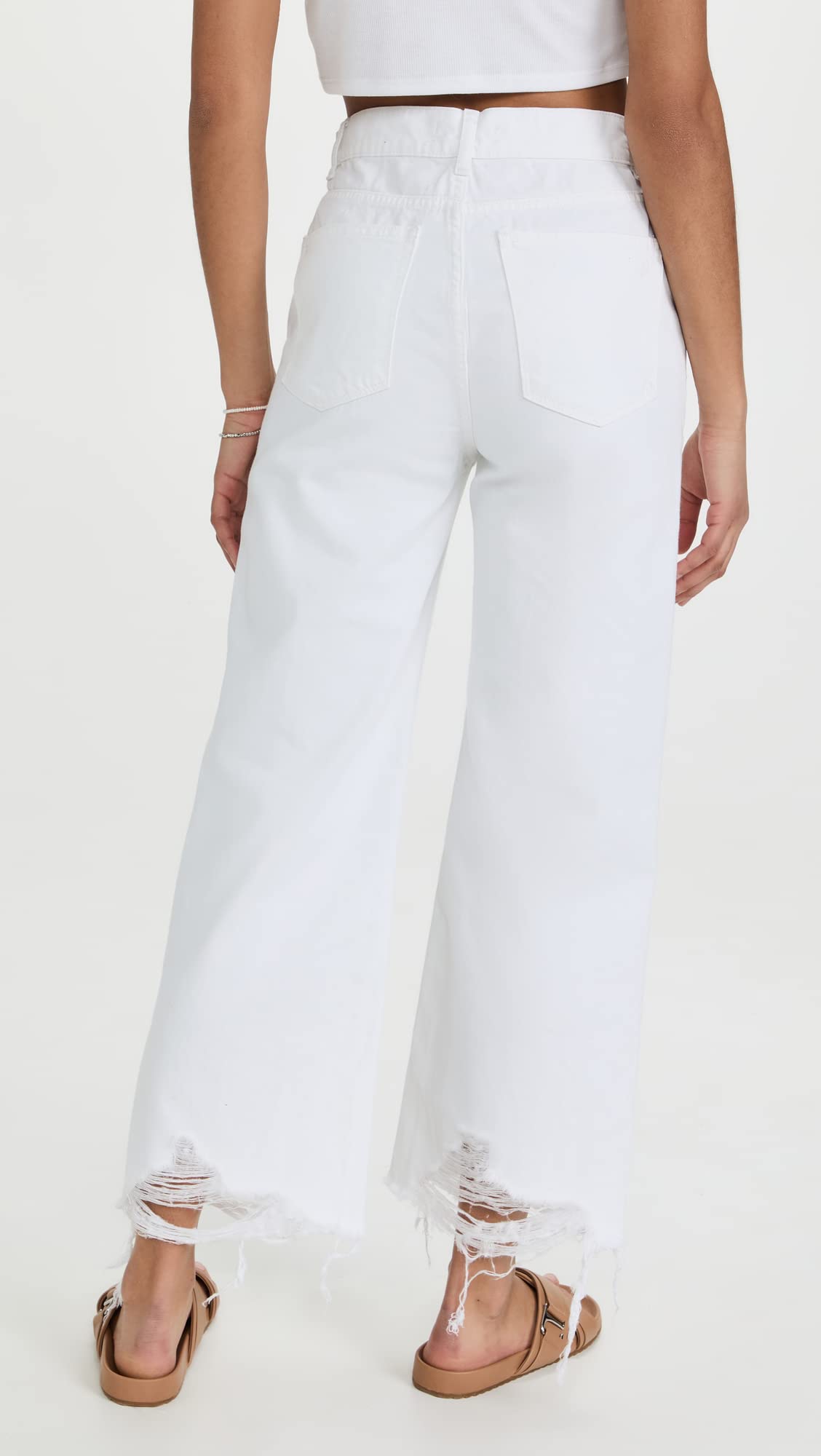 DL1961 Women's Hepburn Wide Leg High Rise Jeans - Stretch Denim Pants for Casual & Office Wear | Comfortable Plus Size Jeans for Women | Perfect for Work, Date Night & Everyday Outfits