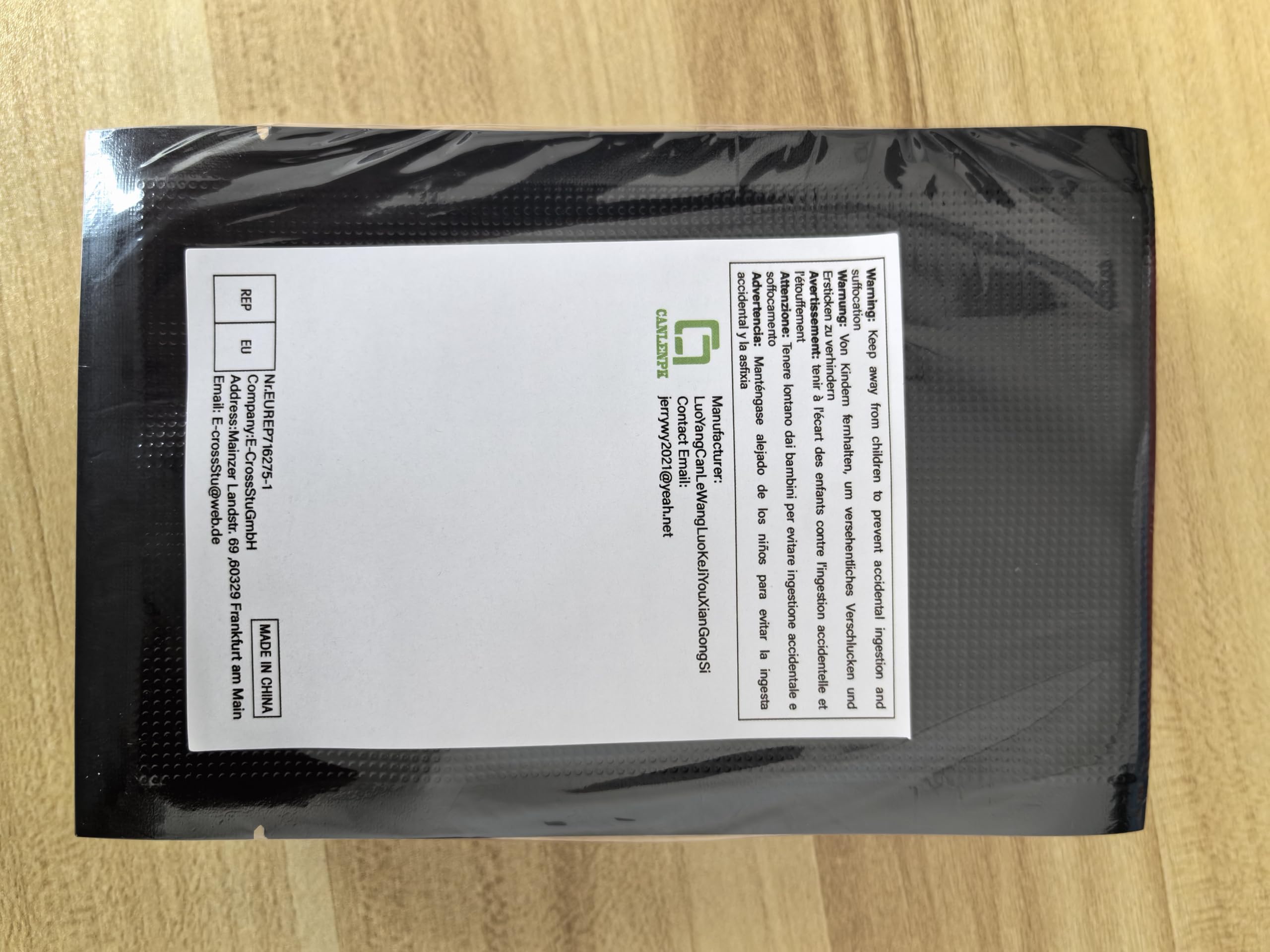 CANLENPK 4x6 Inch/10x15cm Vacuum Sealer Bags - 100 Pack Heavy Duty Food Storage Bags with Black Back & Clear Front | Airtight Seal for Meal Prep, Snacks, Fruits, Nuts | Freezer, Boil & Steam Safe | Perfect for Home Kitchen & Commercial Use