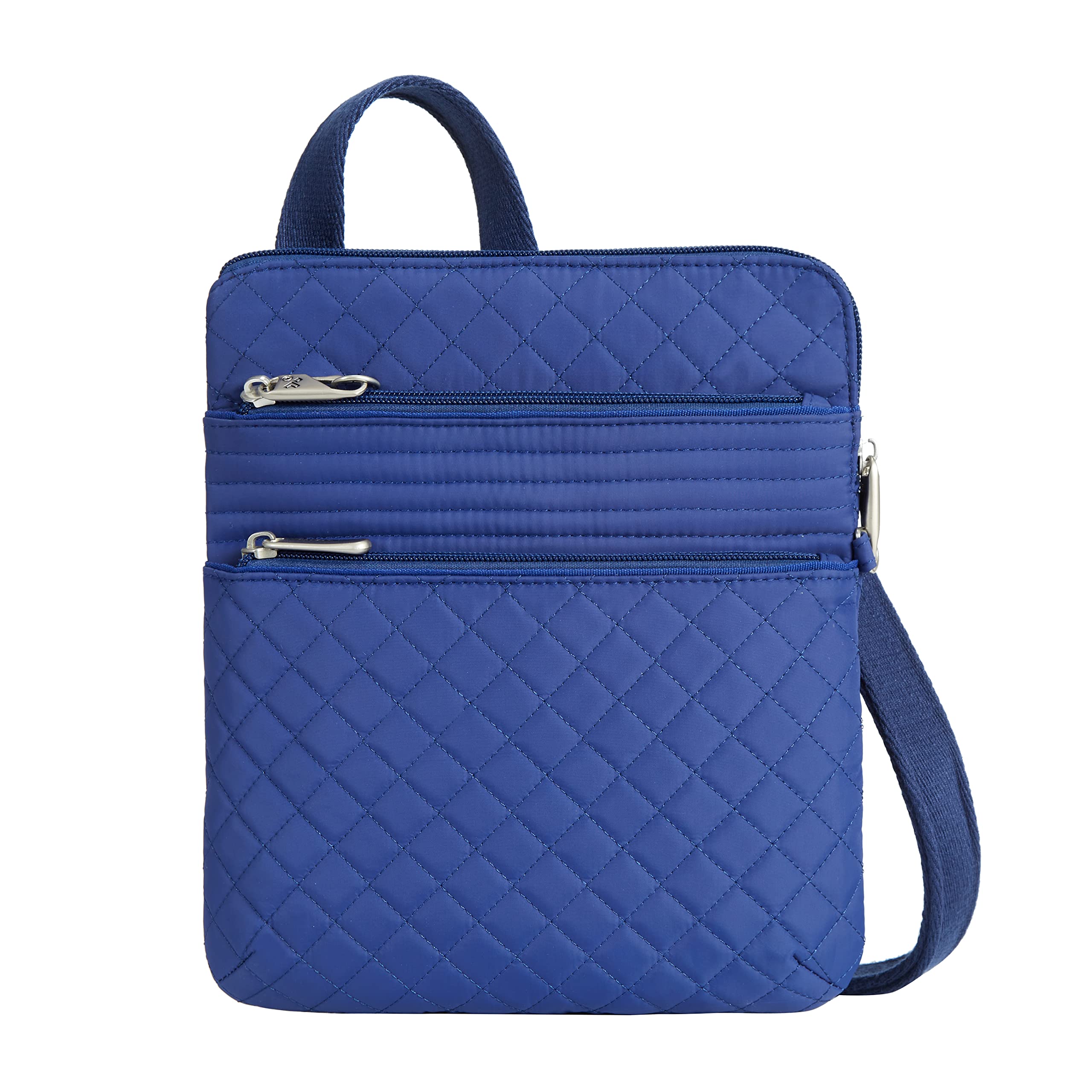 Travelon Anti-Theft Boho Slim Crossbody Bag for Women - Secure RFID Blocking Purse with Adjustable Strap for Travel, Commuting & Everyday Use