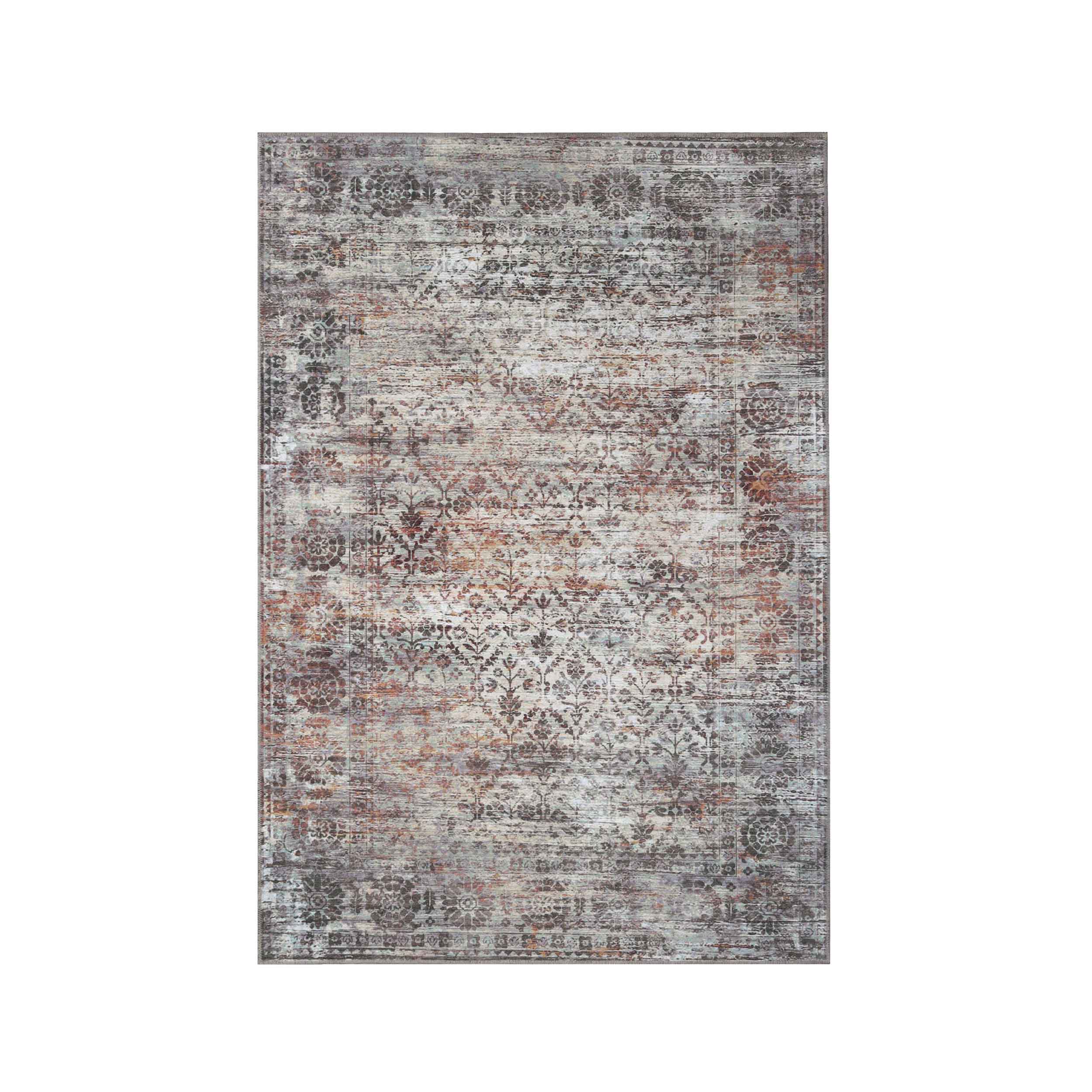 Macaw Lattice Non-Slip Washable Indoor Area Rug - Soft Comfort for Living Room, Bedroom, or Hallway Runner