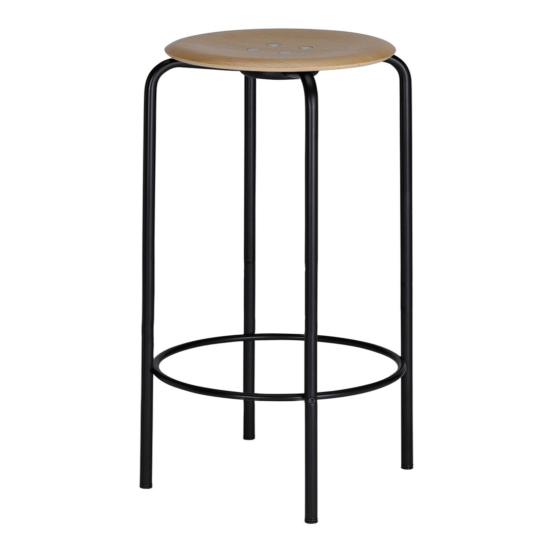 Kevi 2053 Modern Kitchen Counter Stool - Adjustable Height Bar Stool for Breakfast Nook, Kitchen Island & Home Bar | Comfortable & Stylish Dining Seating