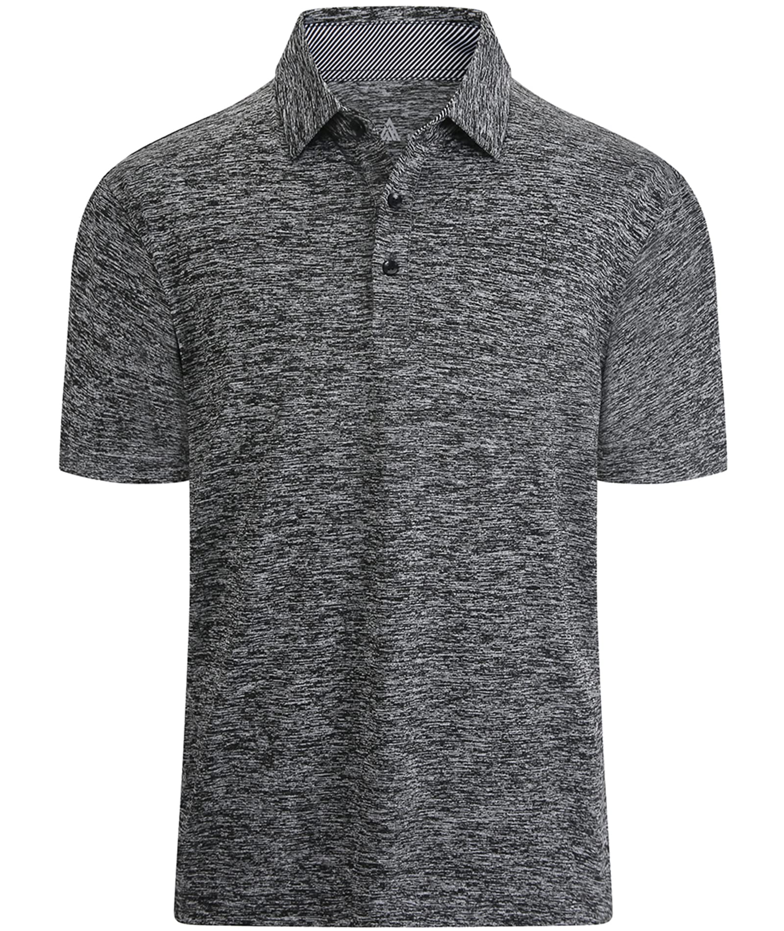 V VALANCH Men's Golf Polo Shirt - Moisture Wicking Performance Short Sleeve Shirt for Summer - Perfect for Golf, Tennis & Casual Wear