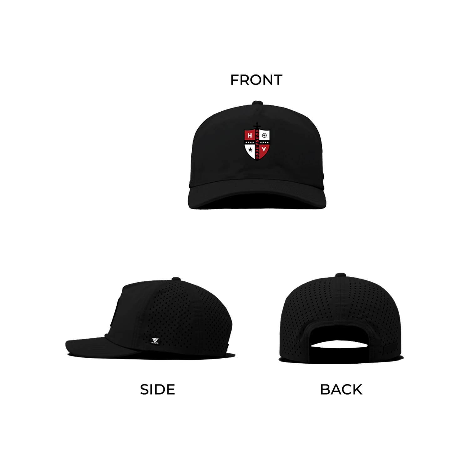 Black Hat HVC - Premium Quality Black Hat for Men & Women | Perfect for Outdoor Activities, Fashion, and Daily Wear