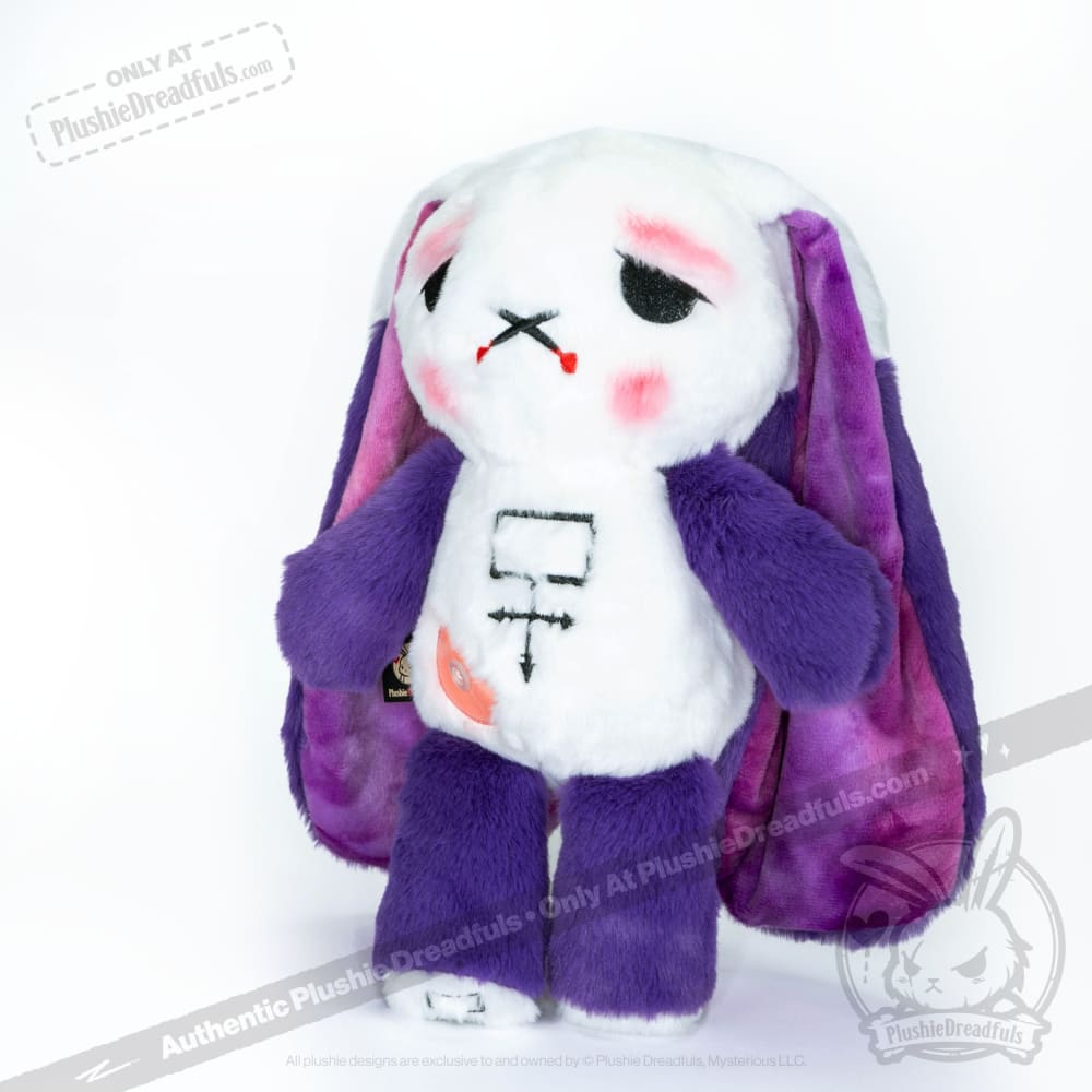 Plushie Dreadfuls Crohn's Disease Awareness Rabbit - Soft Stuffed Animal Toy for Comfort & Support | Perfect Gift for IBD Patients, Medical Students & Healthcare Workers