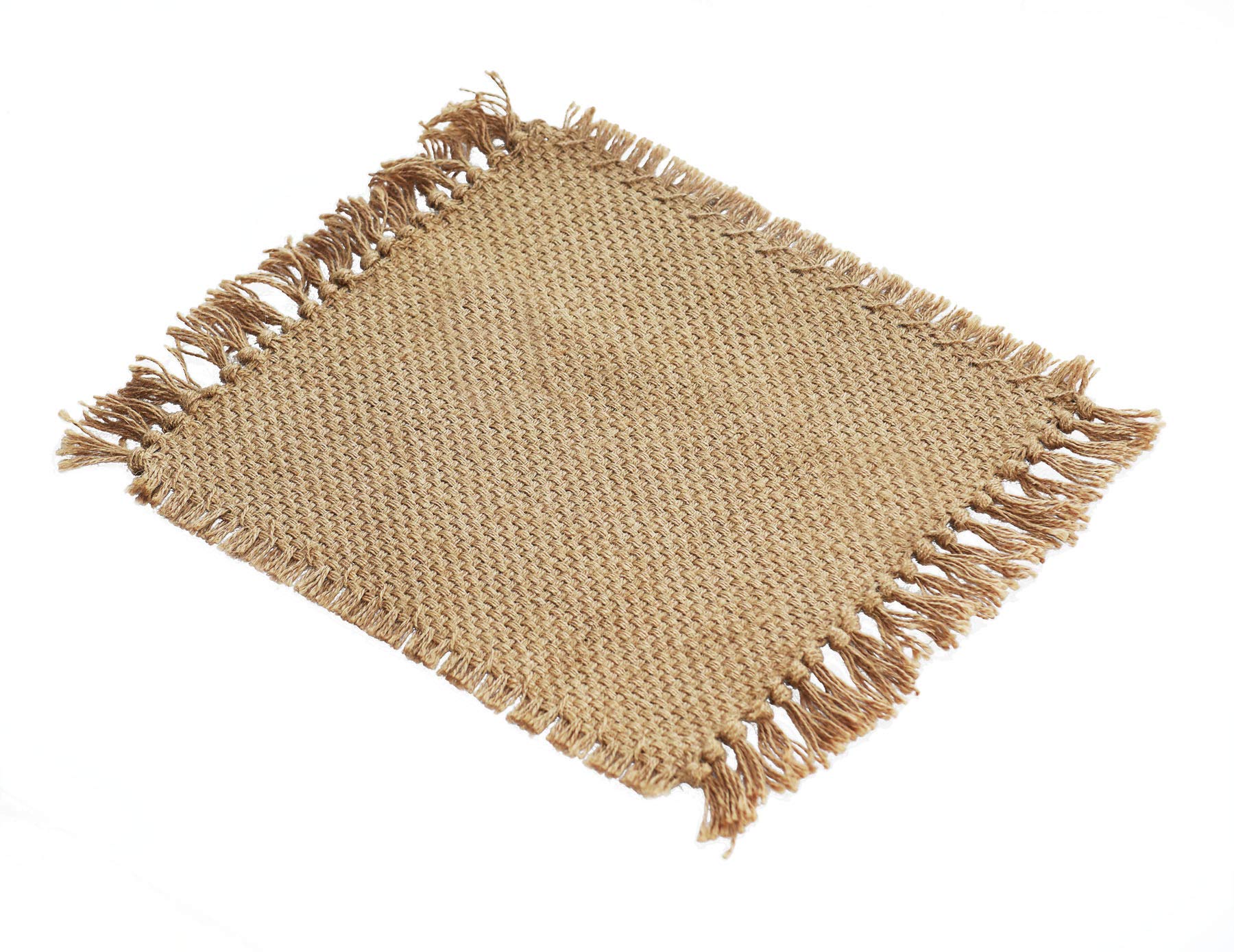 Premium Jute Placemats Set of 4 - 12x17 Inch Natural Fiber Table Mats for Dining, Wedding Decor, Party & BBQ - Eco-Friendly Home Decor for Everyday Use & Holiday Celebrations