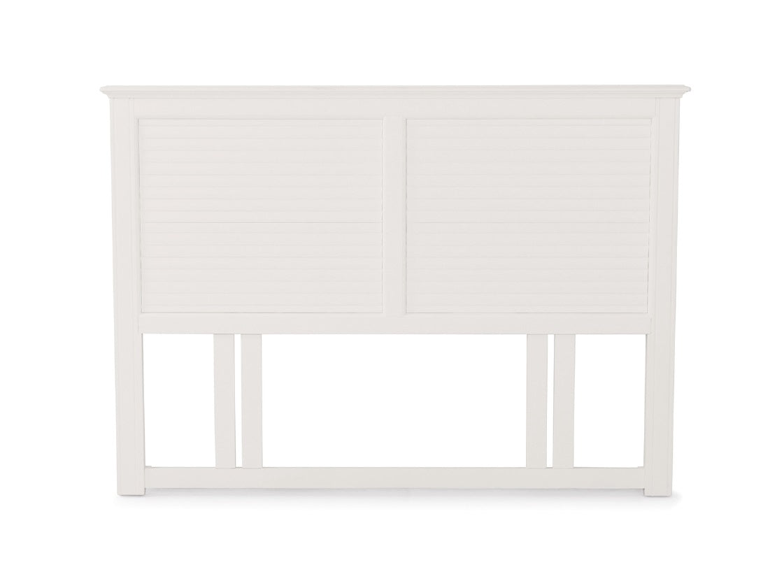 Coastal Headboard - Queen Size Upholstered Fabric Bed Headboard with Nailhead Trim - Elegant Coastal Design for Bedroom Decor | Perfect for Beach House, Master Bedroom, and Guest Room