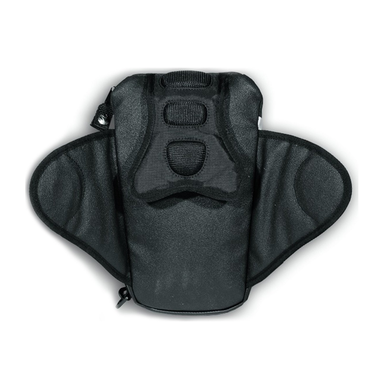 **Magnetic Motorcycle Tank Bag - Universal 2L Black Waterproof GPS & Phone Pouch for Adventure Riding & Commuting**