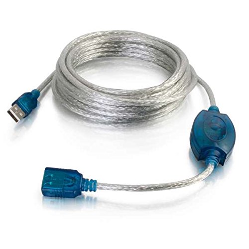 C2G Legrand USB A Male to A Female High-Speed Extension Cable 5M (16ft) - Beige USB 2.0 Data Transfer Cable for PC, Laptop, Printer & Home Office Use - 1 Pack (Model C2G 39978)