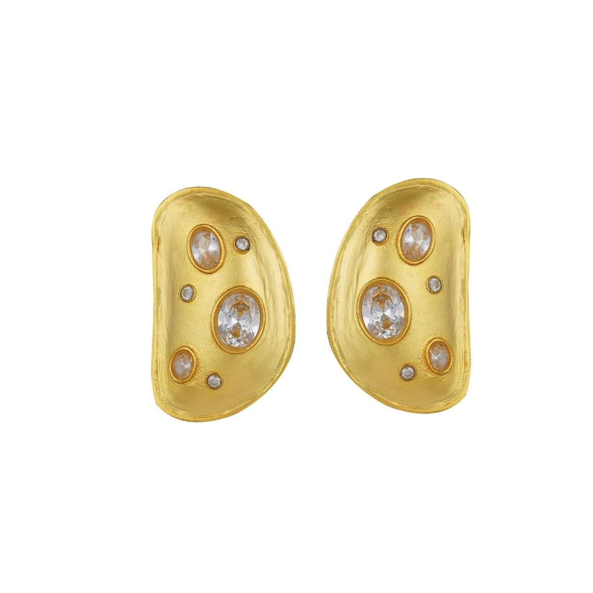 Sparkle in Gold Stud Earrings - 14K Solid Gold Minimalist Stud Earrings for Women, Hypoallergenic Everyday Jewelry Gift - Perfect for Work, Date Night & Special Occasions