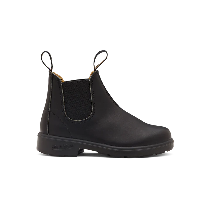 Blundstone 531 Kids Chelsea Boots - Black Leather Ankle Boots for Boys & Girls | Comfortable & Durable for School, Outdoor Play & Everyday Wear