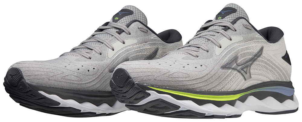 Mizuno Wave Sky 6 Women's Running Shoes (D Width) - Ultimate Gray | Lightweight Cushioned Sneakers for Long Distance Training & Marathon Running