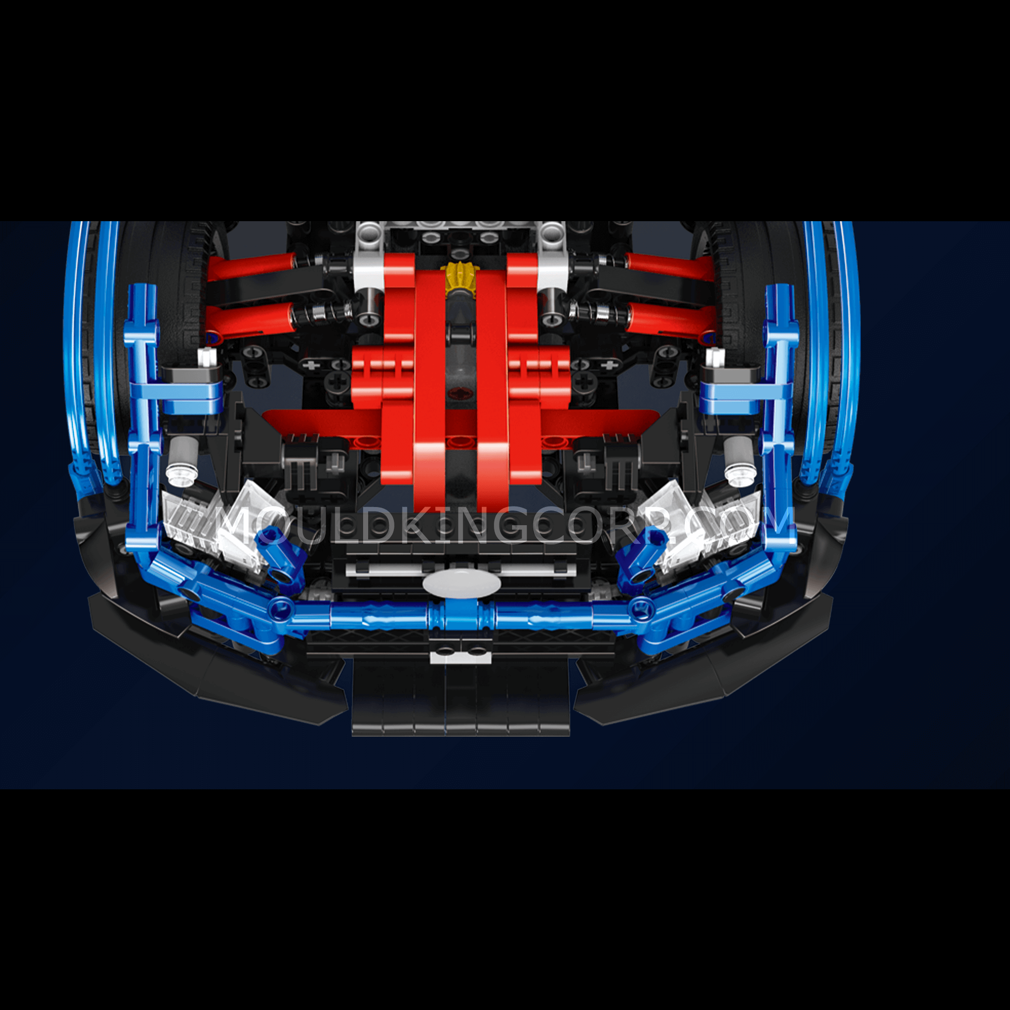 Mould King 13073 C63 DTM Racing Car Remote Control Building Blocks Set - 1,989 PCS STEM Toy for Adults & Kids - Perfect for Racing Enthusiasts & Model Collectors