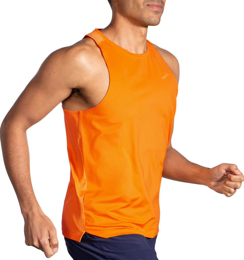 Brooks Atmosphere 2.0 Men's Running Singlet - Lightweight Breathable Performance Shirt for Marathon & Training - Gym, Jogging, Outdoor Sports Activewear