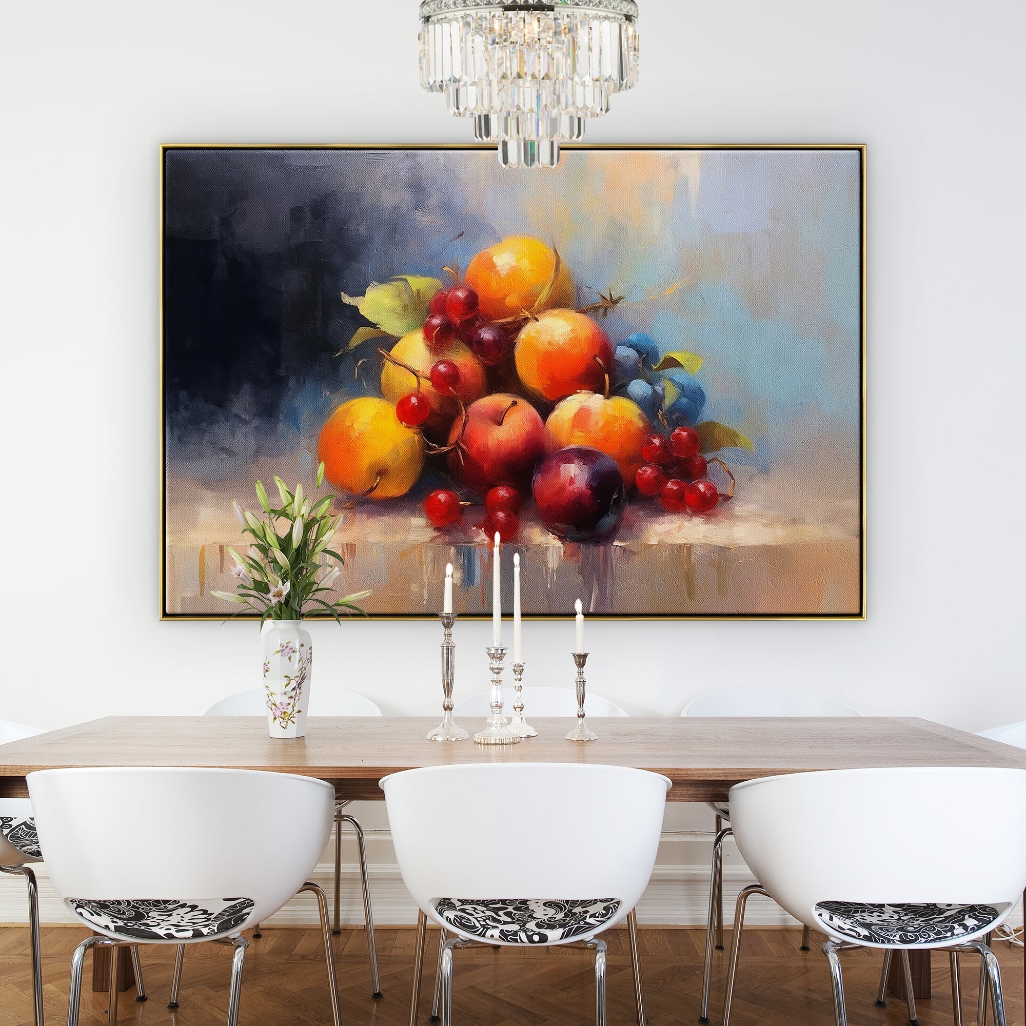 Modern Still Life Painting - Contemporary Artwork for Home & Office Decor - Perfect for Living Room, Bedroom, and Workspace