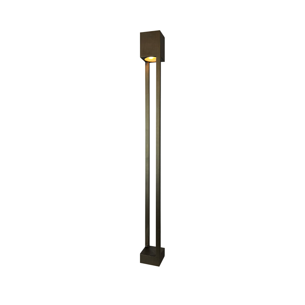PLB23 Cast Brass LED Low Voltage Pathway Light - Outdoor Landscape Lighting Fixture for Garden, Walkway, and Driveway Illumination