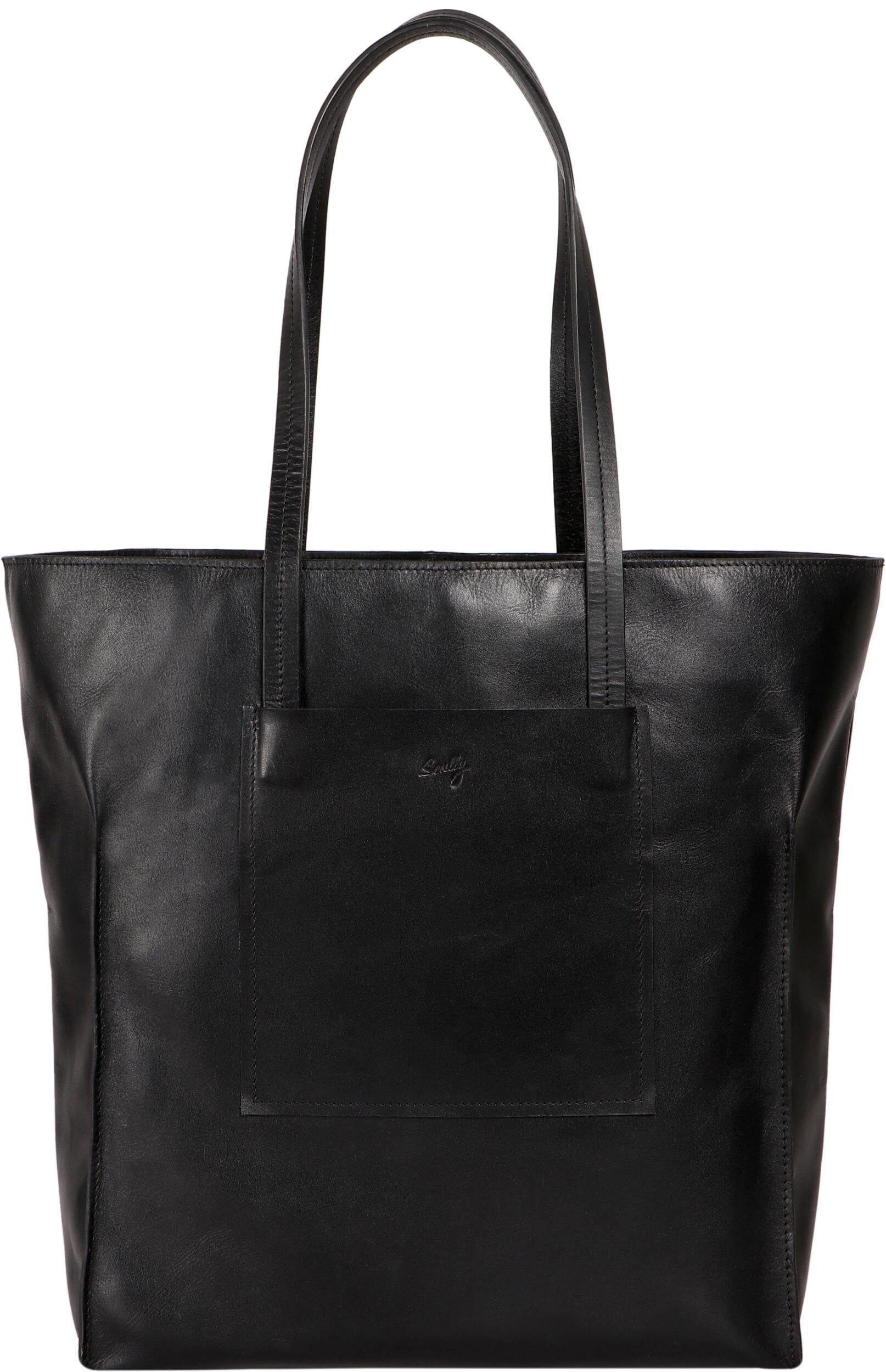Scully Women's Genuine Leather Tote Bag - Stylish & Spacious Handbag for Work, Travel & Everyday Use