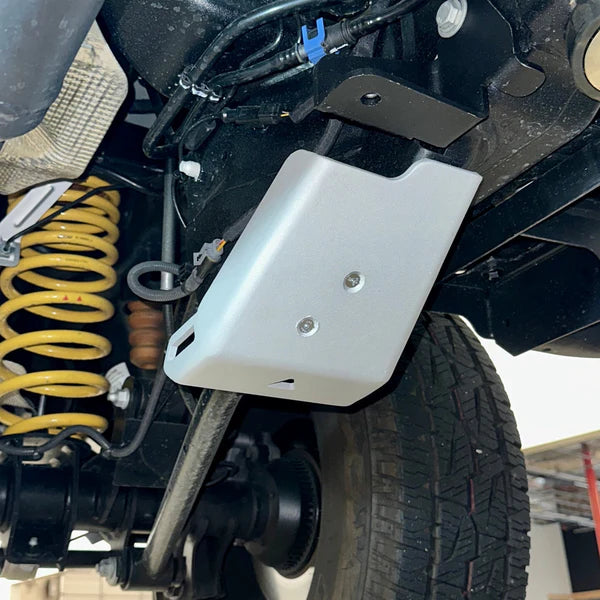 RIVAL 4X4 Aluminum Front & Rear Lower Control Arm Skid Plates for 2023+ Ineos Grenadier/Quartermaster - Off-Road Protection for Rock Crawling & Trail Adventures