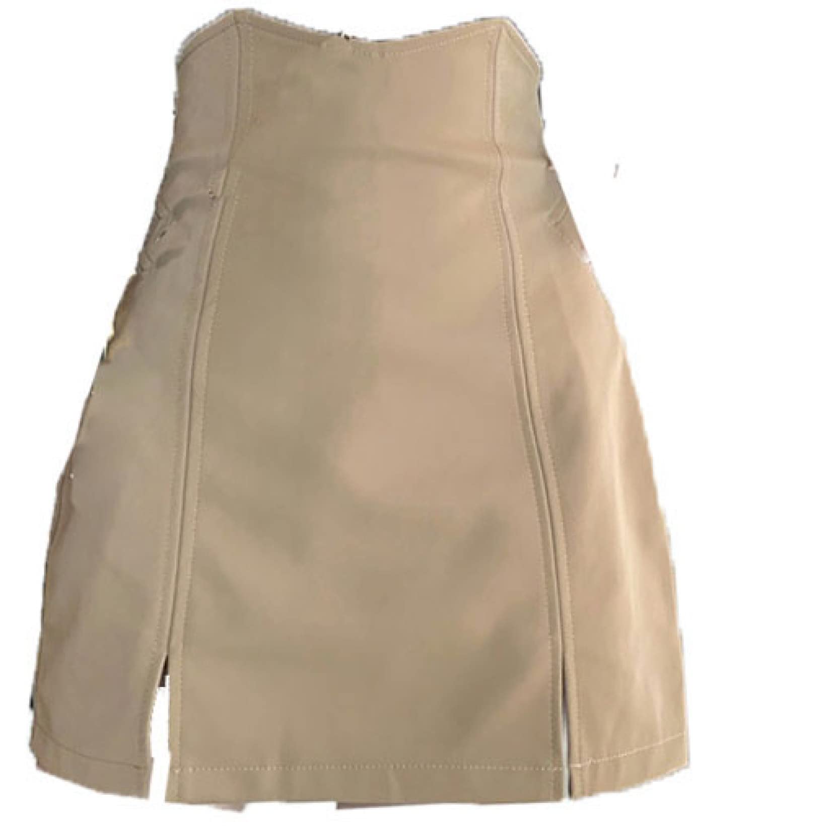Women's Soft Matte Faux Leather High Waist Skater Skirt - A-Line Stretch Pencil Mini Skirt with Zipper | Sexy & Comfortable for Daily Wear, Party, Club, Date Night & Office Outfits
