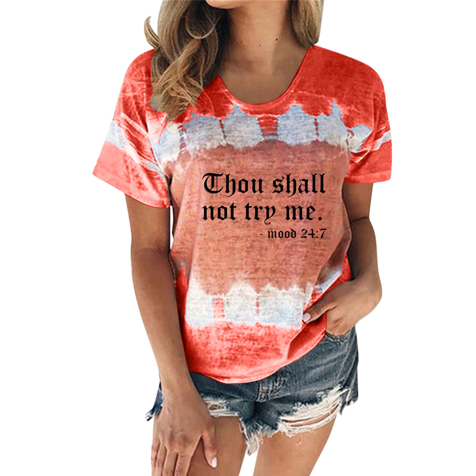 Women's Summer Tops - Casual & Dressy Graphic Tees for Women | Funny Printed Shirts for Beach, Vacation & Everyday Wear