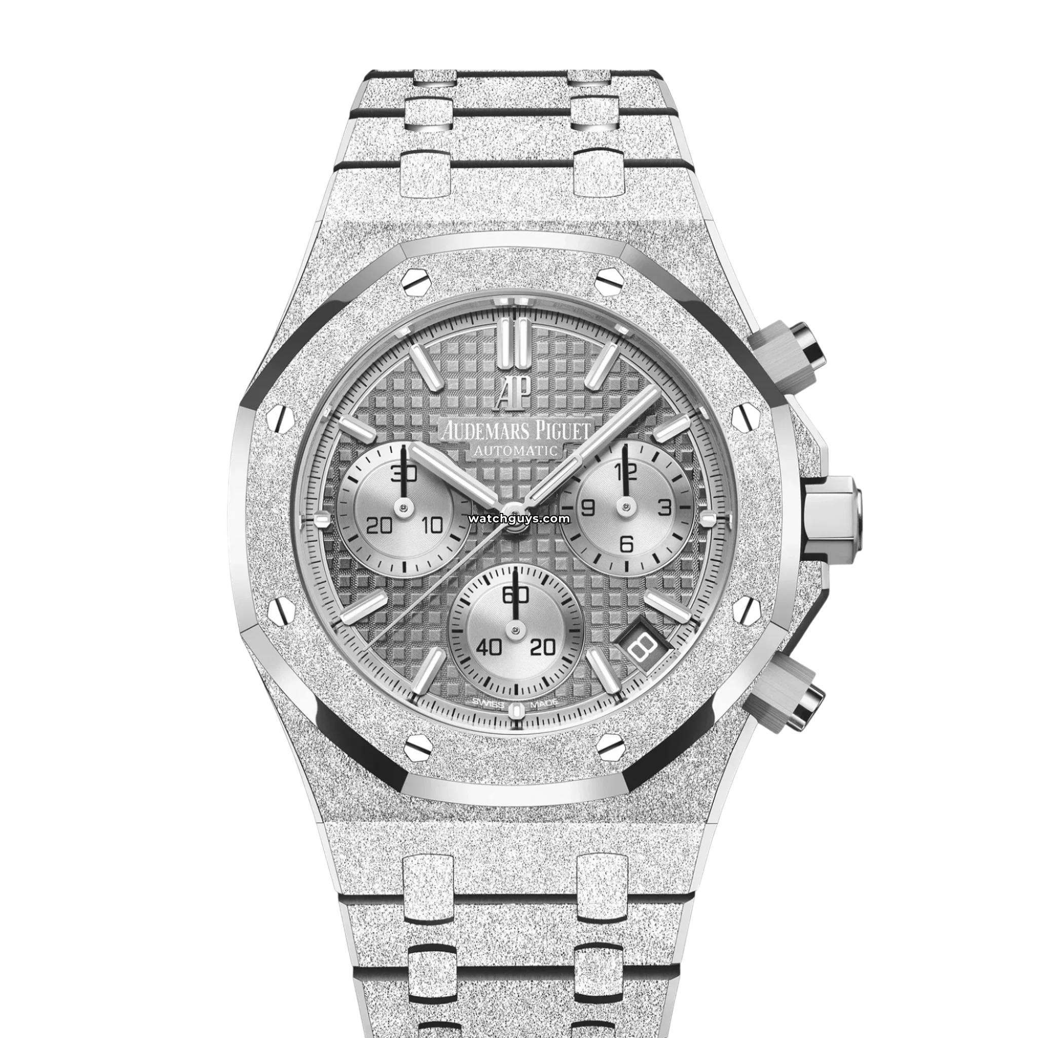 Audemars Piguet Royal Oak Chronograph 26239BC Frosted White Gold Watch - Luxury Swiss Timepiece for Men, Perfect for Business Meetings & Special Occasions