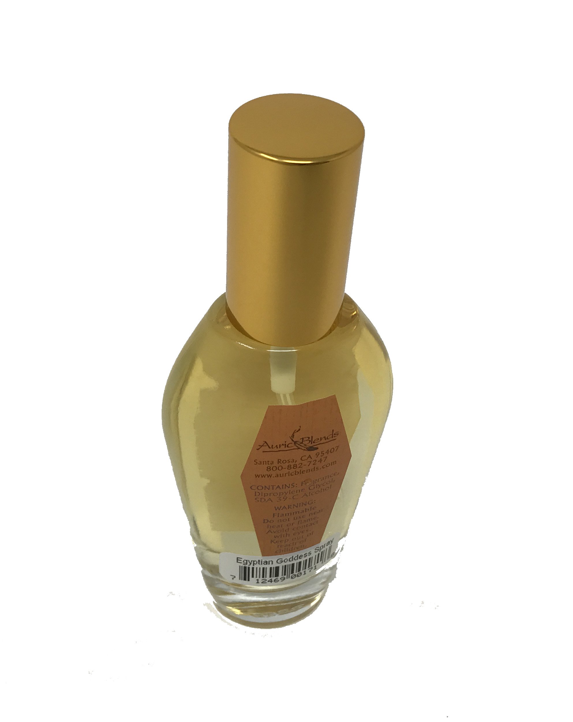 Auric Blends Egyptian Goddess Perfume Spray - 1.87 oz All-Natural Fragrance Oil for Women | Floral & Exotic Scent | Perfect for Daily Wear, Date Nights & Special Occasions
