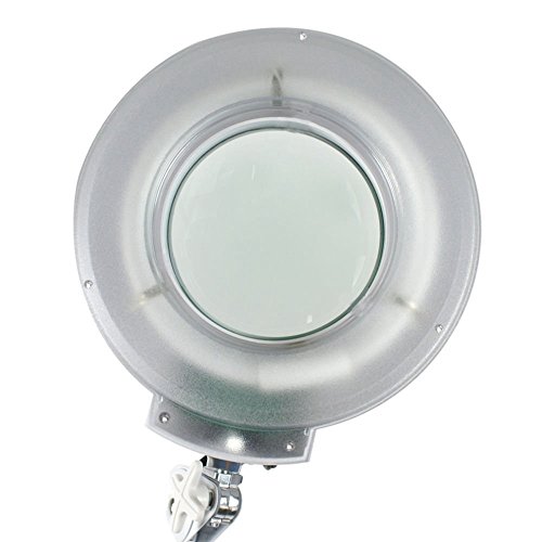 Professional 5X LED Magnifying Lamp with Adjustable Swivel & Swing Arm - Perfect for Spa, Salon, Nail Care & Detailed Work (Makeup, Tattoo, Crafts)