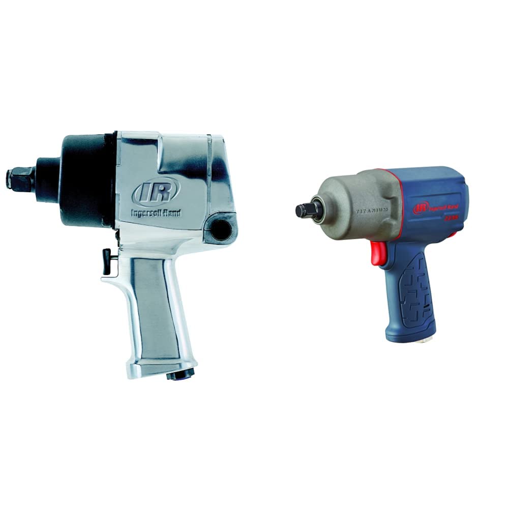 Ingersoll Rand 261 3/4-Inch Super Duty Air Impact Wrench & 2235TiMAX 1/2