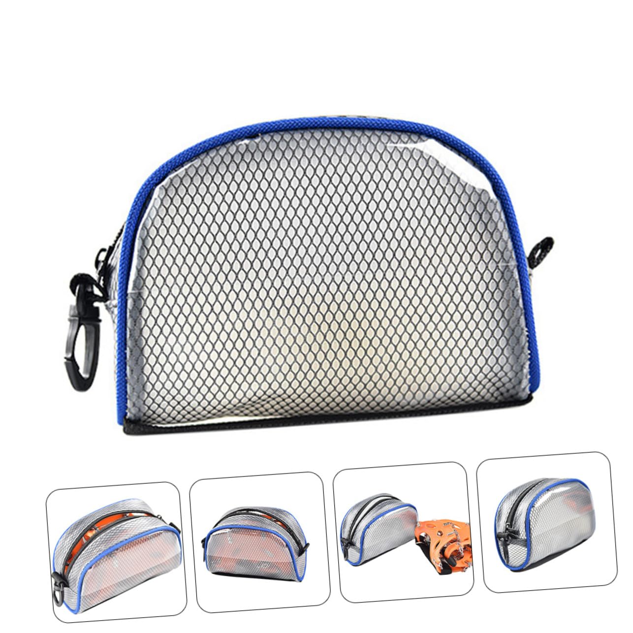 3-Pack Crampon Storage Bags - Waterproof PVC for Climbing & Travel