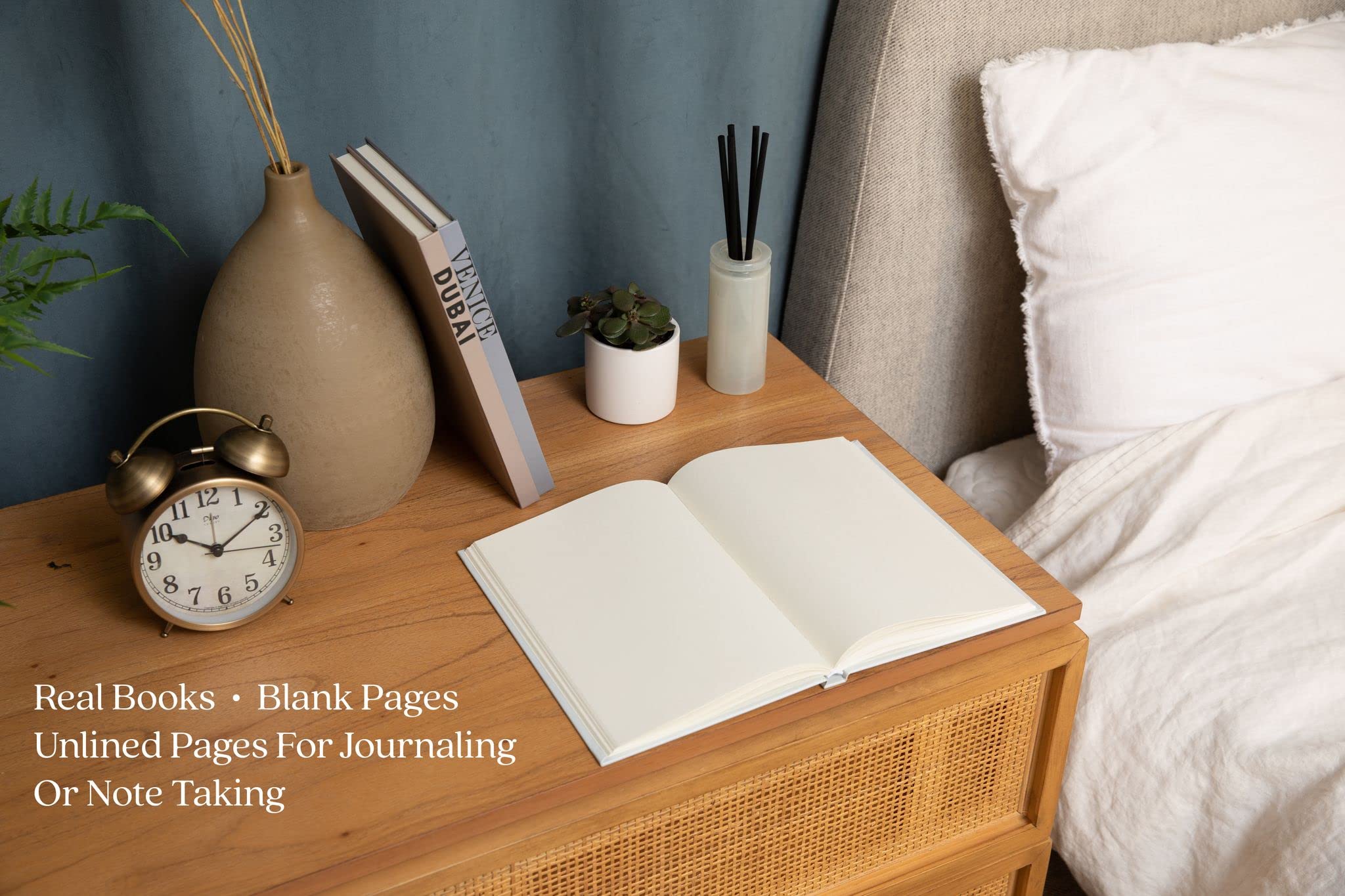Set of 3 Decorative Hardcover Books for Coffee Table & Home Decor - Modern Matte Book Stack - Fashion Designer Display Book Set | Perfect for Living Room, Office & Shelf Styling