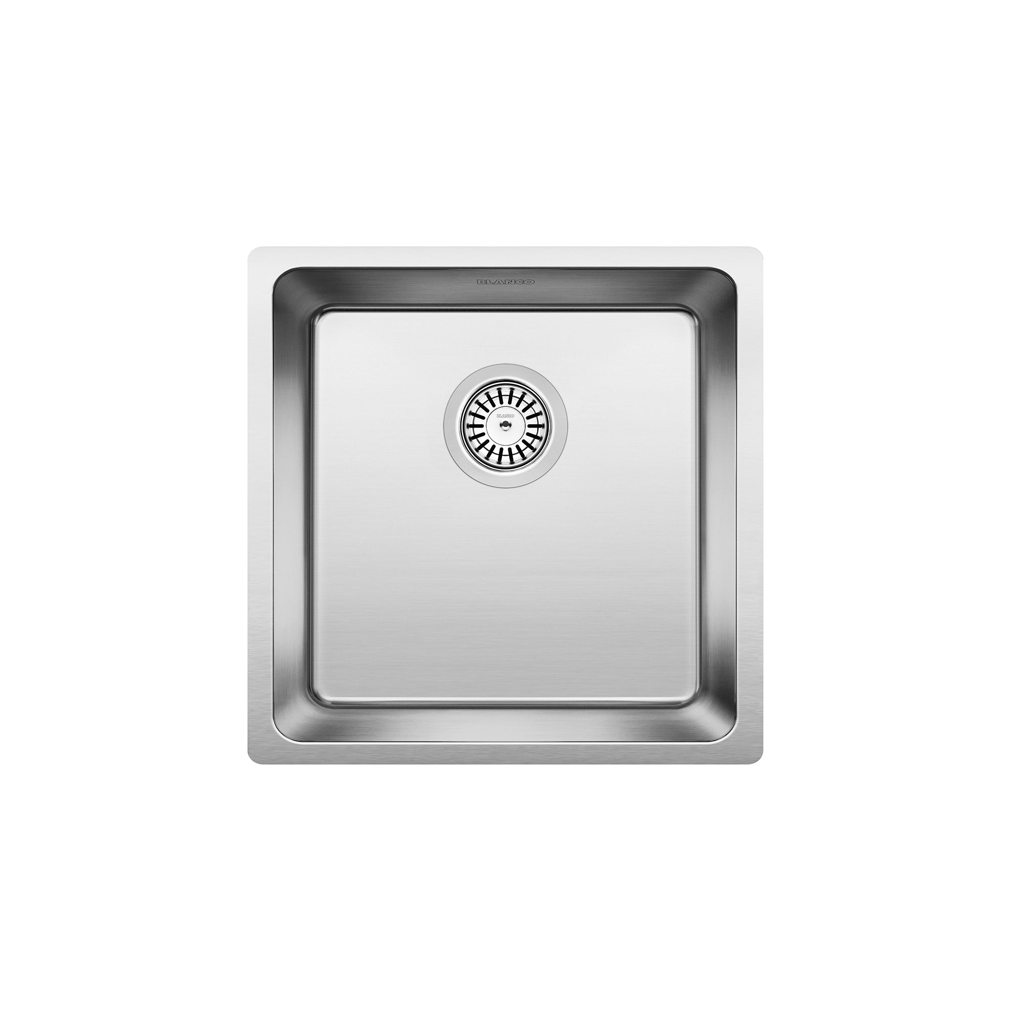 Andano U Small 1 Bowl Undermount Stainless Steel Kitchen Sink - 401331 by Blanco | Perfect for Compact Kitchens, Bathrooms & RV Remodels