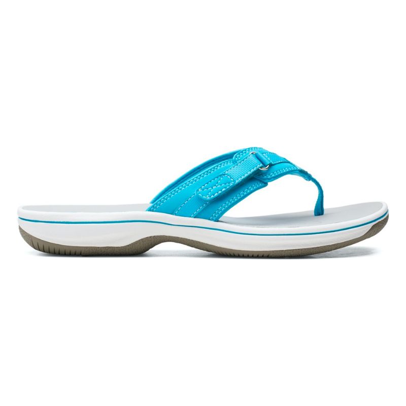 Women's Breeze Sea Clarks Sandals - Comfortable Summer Beach Walking Shoes for Women | Casual Outdoor Slip-On Sandals with Cushioned Footbed | Perfect for Beach Vacations, Poolside Lounging & City Strolls