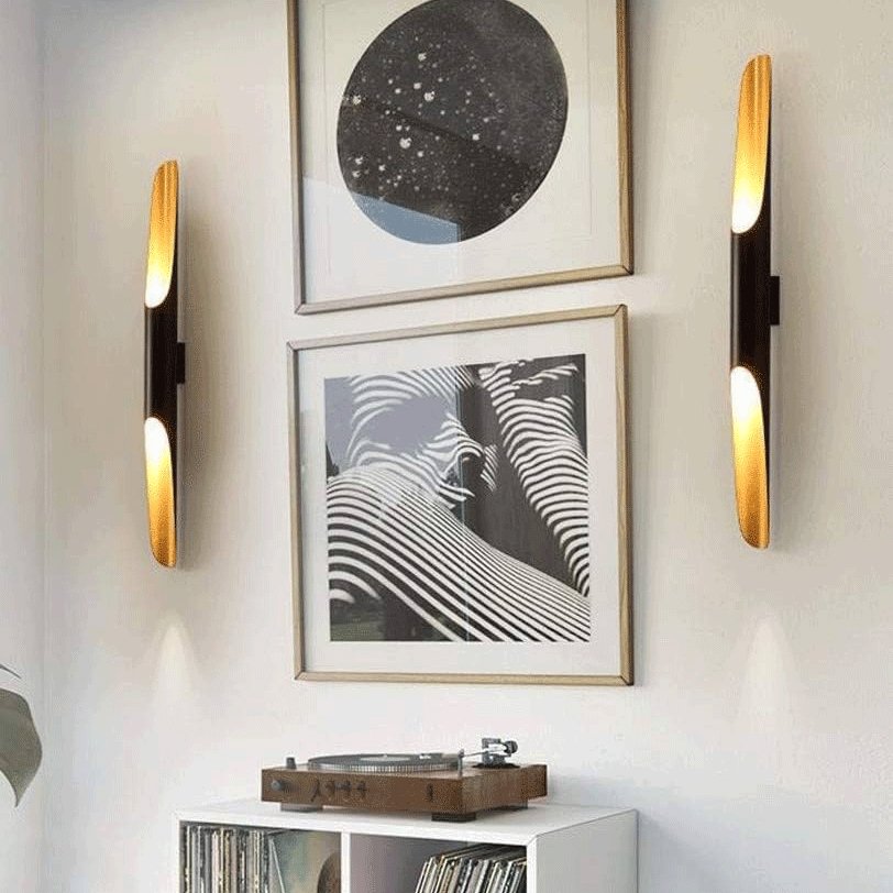 Coltrane Modern LED Wall Lamp - Sleek Adjustable Sconce for Bedroom, Living Room & Hallway Lighting | Energy Efficient Indoor Wall Light Fixture