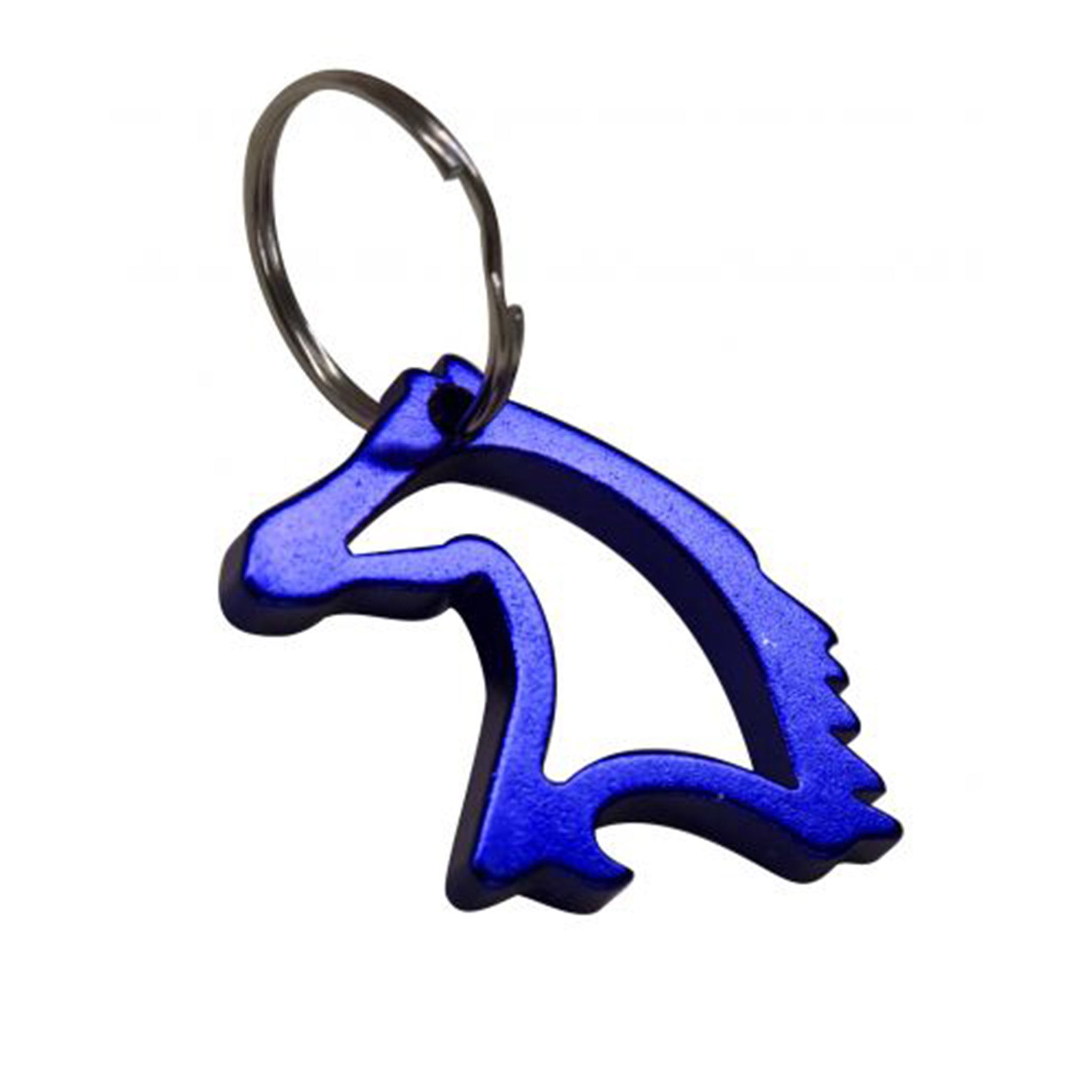 Premium Aluminum Horse Head Keychain - Durable & Stylish Key Ring for Keys, Bags, or Gifts - Perfect for Equestrian Lovers, Horse Riders & Outdoor Enthusiasts