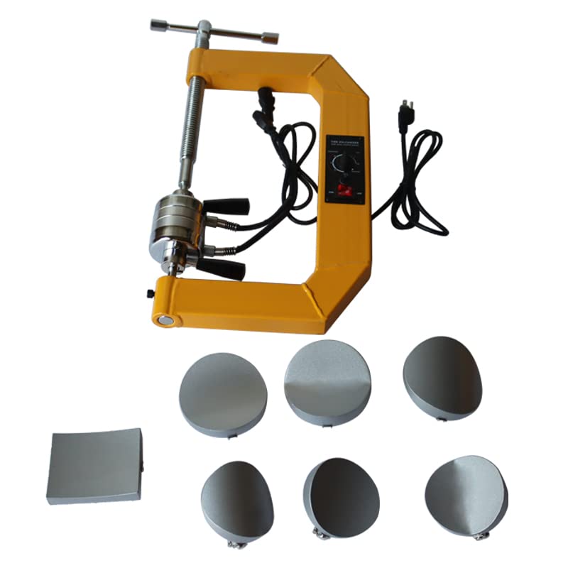 INTBUYING 110V Tire Vulcanizing Machine - Professional Sidewall Tire Repair Tool for Puncture & Spot Vulcanization | Ideal for Auto Shops, Truck Fleets & DIY Tire Repairs