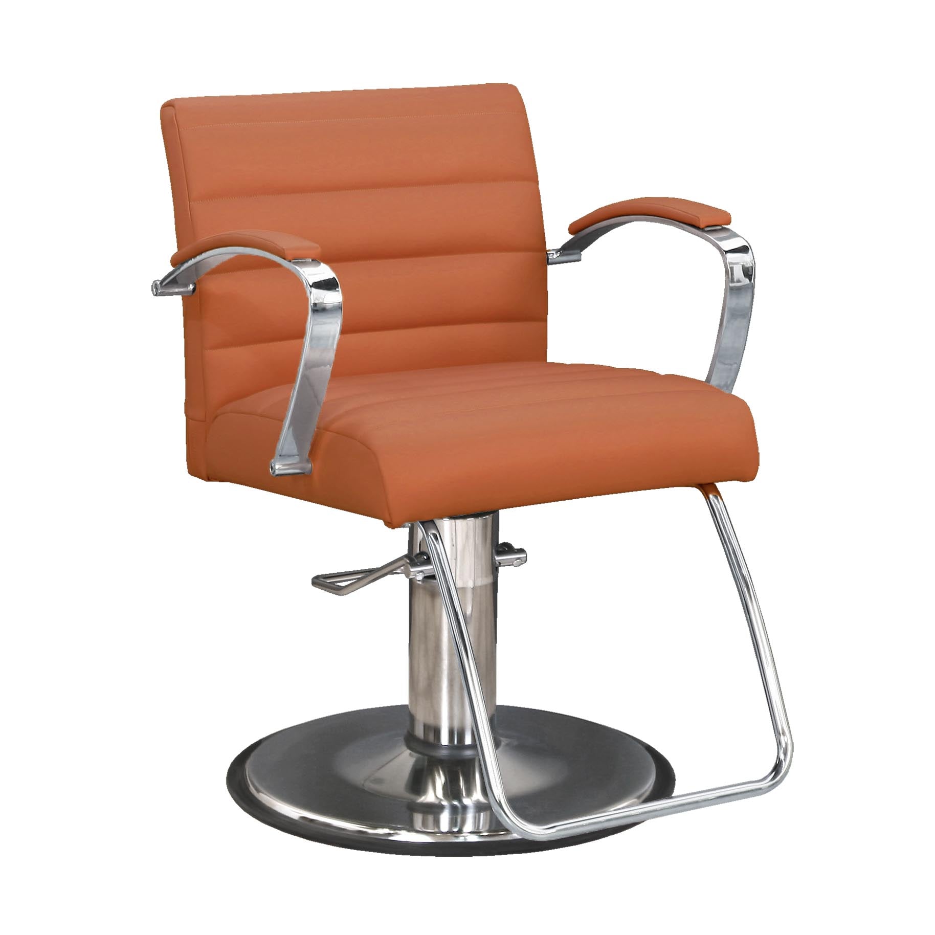 Fusion Styling Chair - Professional Salon Hairdressing Chair with Adjustable Height & Swivel Base for Barber Shops, Beauty Salons & Home Use