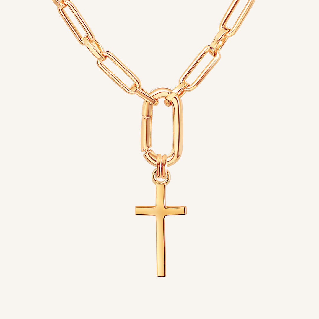 Stunning Cross Necklace for Women & Men - Elegant Religious Jewelry Gift for Baptism, Confirmation, or Everyday Wear