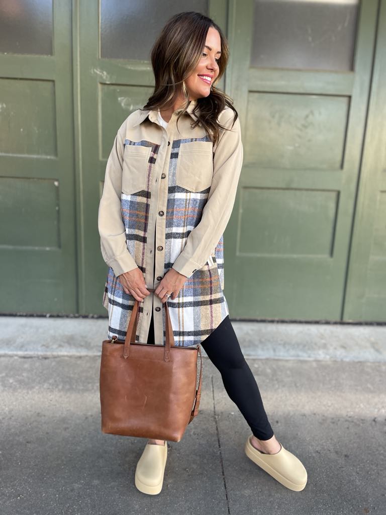 PREORDER: Durham Plaid Jacket for Men & Women - Classic Tartan Design in 2 Colors (Black/Red) | Perfect for Fall Fashion, Outdoor Activities & Office Wear