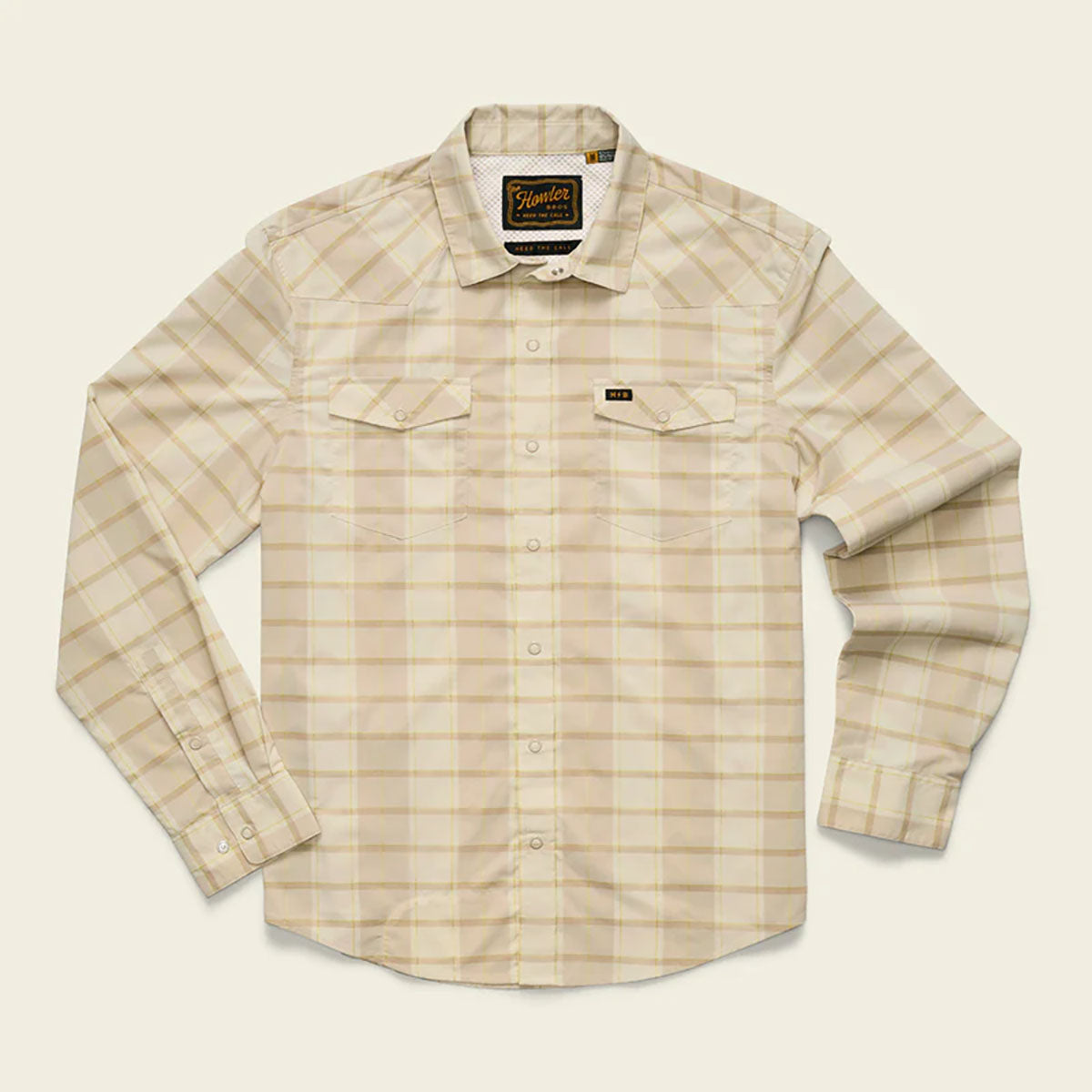 Men's H Bar B Tech Long Sleeve Shirt - Comfortable & Durable Workwear for Outdoor Activities, Hiking & Casual Wear