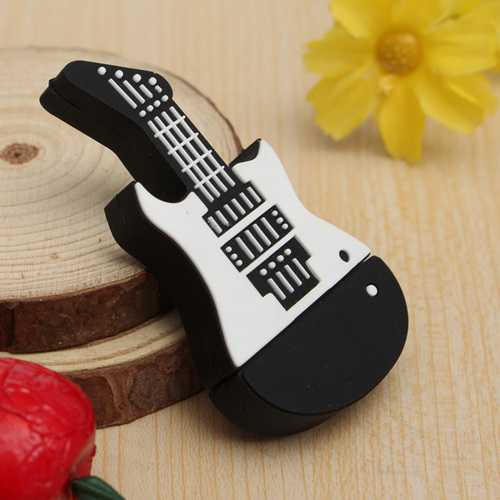 8GB USB 2.0 Flash Drive for Guitarists - Portable Memory Stick for Music Files, Photos & Documents - Perfect for Musicians, Students & Office Use